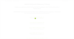 Desktop Screenshot of dispensarytraining.com